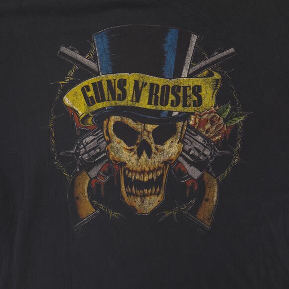 Guns N Roses Short Sleeve Graphic Band T Shirt Adult Mens Size XL Black - Picture 4 of 9
